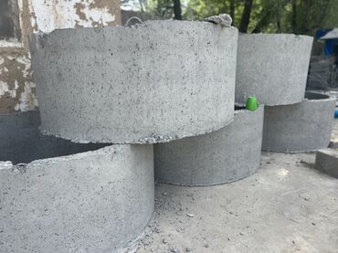 Железобетонные (ЖБИ) кольца для септика: Железобетонное (ЖБИ) кольцо для септика Размер: 150 x 90 x 9 см, Платная установка, В розницу — 7