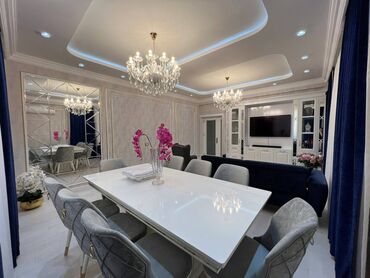 Yeni tikili: Bakıxanov qəs., 3 otaqlı, Yeni tikili, 128 kv. m — 2