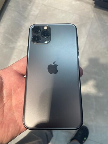 купить буфер в машину бу: IPhone 11 Pro, Колдонулган, 64 ГБ, Space Gray, Заряддоочу түзүлүш, Коргоочу айнек, Каптама, 69 %