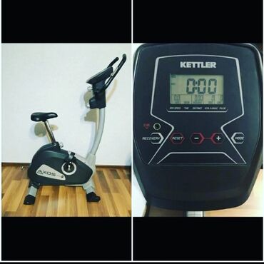 Velotrenajorlar: Kettler Axos dik məşq velosipedi evdə məşqlər üçün mükəmməl vasitədir