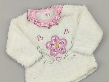 biała letnia sukienka midi: Sweater, 9-12 months, condition - Very good