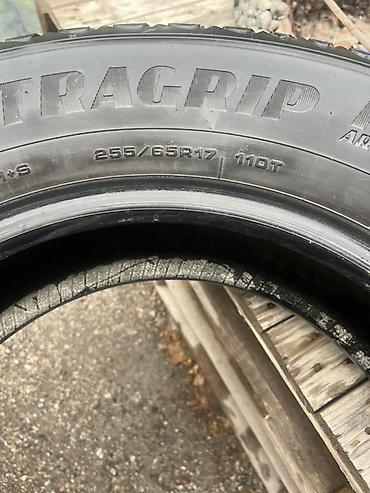 Унаа: Шиналар 255 / 65 / R 17, Winter stud, Колдонулган, Комплект, Жол тандабастар (АТ/МТ), GoodYear — 4