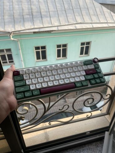 колпачки для клавиатуры: Клавиатура, Механическая, Проводное подключение, Размер: 75%
