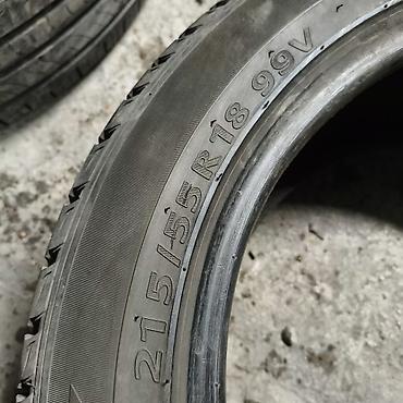 215 60 18: Шины 215 / 55 / R 18, Лето, Б/у, 1 шт, Легковые, Корея, Kumho — 3