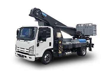 на нива: Автовышка (телескопическая/коленчатая) на малотоннажном шасси — 2