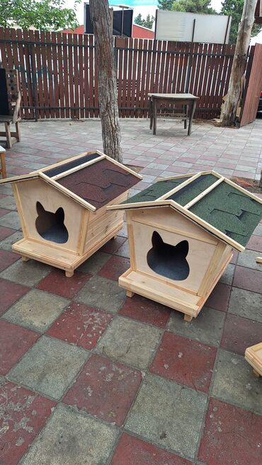 Yuvalar: Məhsul: Ev heyvanları üçün taxta evlər Təsvir: - Müxtəlif ölçü və — 13