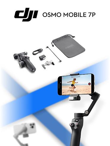 Другие аксессуары для фото/видео: DJI Osmo Mobile 7P DJI Osmo Mobile 7P Black — 3-осевой стабилизатор — 2