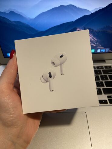 airpods qutusu: Simsiz (Bluetooth) Yeni Qulaqcıqlar Apple, rəng - Ağ