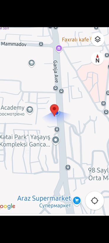 Restoran, kafelər: Baki ş.Xətai r. Gəncə pr.38-də yerləşir. Obyektin 2- ci mərtəbəsi — 8