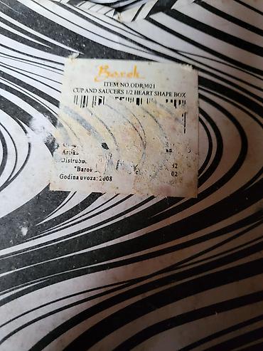 Kuhinjski setovi: Solje barok, nove za dvoje iz 2008god.,za kafu,caj. Solje porcelanske — 2