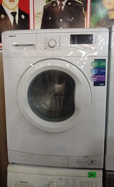 Soyuducular: Paltaryuyan maşın Beko, 5 kq, İşlənmiş, Avtomat, Qurutma var, Kredit var, Ödənişli çatdırılma
