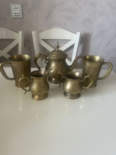 Çay dəstləri və servizlər: Çay dəsti, rəng - Qızılı, Metal lalafo.az -da Çay dəstləri və servizlər: Çay dəsti, rəng - Qızılı, Metal