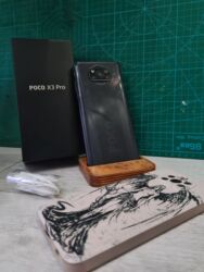 телефон поко цена: Poco X3 Pro, Колдонулган, 256 ГБ, түсү - Кара, 2 SIM