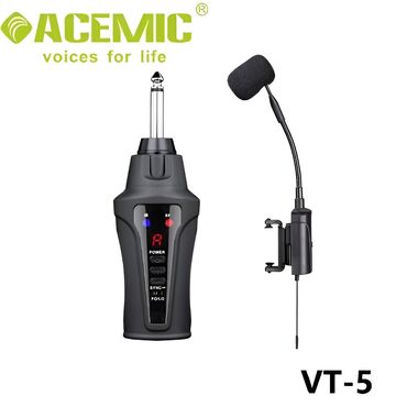 Akustik gitaralar: Acemic mikrofon Model: VT-5 🚚Şəhərdaxili və bölgələrə çatdırılma