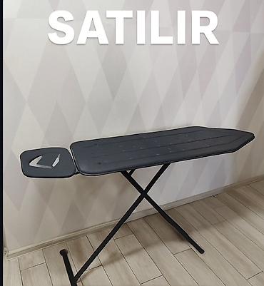 lövhə qiymətləri: Ütü masası – tünd rəngli, geniş səthli model - Səth: iri ölçülü — 1