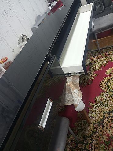 Тумбы и подставки для телевизора: Тумба и подставка для телевизора, Напольная, ЛДСП, цвет - Черный — 7