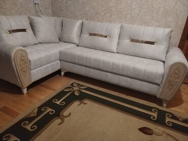 mebel satıram: Künc divan, Qonaq otağı üçün, Bazalı