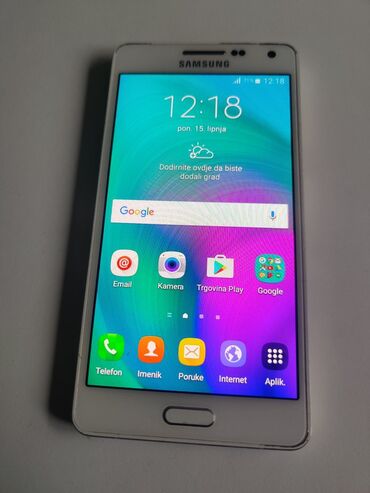samsung soyuducu soyutmur: Samsung Galaxy A5, 16 GB, rəng - Ağ, Sensor
