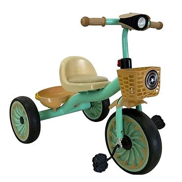 3 tekerli velosiped type 1: 6 Yaşadək Bej-Mavi Üçtəkərli Uşaq Velosipedi Bej-mavi rəng — 1