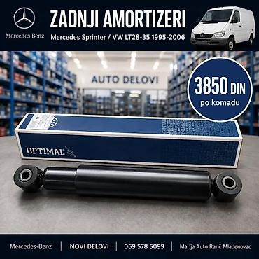 Sistem upravljanja i oslanjanja: PRASINJARE AMORTIZERA SPRINTER VW LT ZASTITNI POKLOPCI | Prasinjare — 4