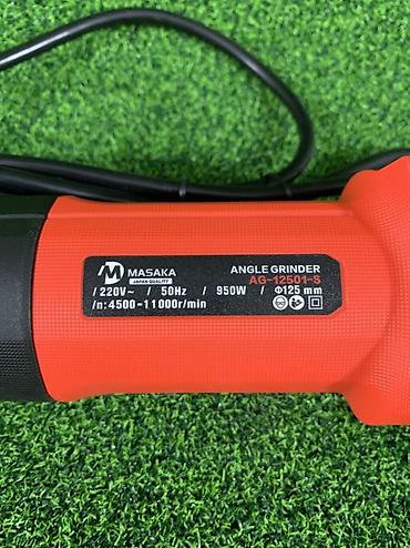 masaka: Угловая шлифовальная машина MASAKA AG-12501-S. Компактная сетевая — 2