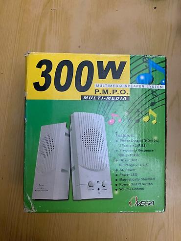 2.5mm kabel: OMEGA Multimedia Amplified Speaker System – kompüter və media üçün 2.0 — 2