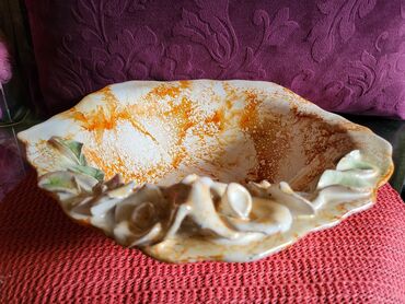 Kuhinjski setovi: Set nov rucni rad iz 80ih. pepeljara i cinija. Rucni rad. rucno — 8