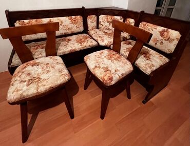 стол со стульями для кухни бу: Стулья Для кухни, С обивкой, Б/у