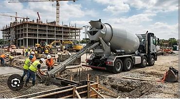 Beton işləri: Beton və beton nasosu xidməti - Tikinti obyektləri üçün hazır betonun — 3