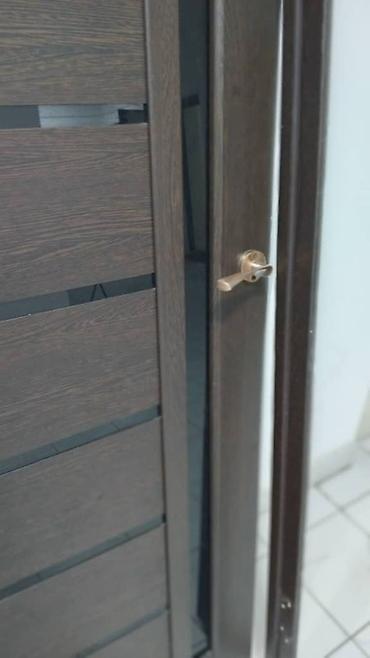 put up: Двери для домов и квартир, Металлическая, Одностворчатая, Российская, В стиле хай-тек, цвет - Черный — 4