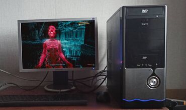 Настольные ПК и рабочие станции: Компьютер, ОЗУ 16 ГБ, Игровой, Intel Core i7, HDD + SSD