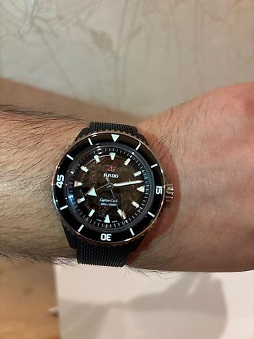 renos saat: RADO Captain Cook Automatic Skeleton — Original Swiss Made Cəmi 5 ay — 5