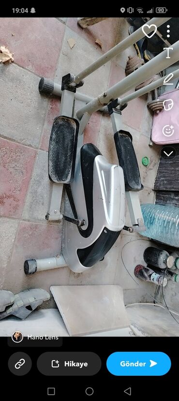 Satılır velo trinojor. Qırıq sınıq yoxdu 100kq qeder çeki götürür və