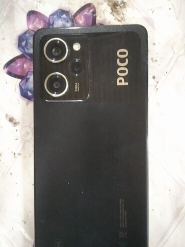 xiomi 10 t: Poco X5, 256 GB, rəng - Qara, Sensor, Barmaq izi, Face ID