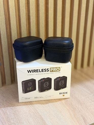 Masaüstü kompüterlər və komponentlər: RØDE Wireless PRO – kompakt simsiz mikrofon sistemi Əsas — 1