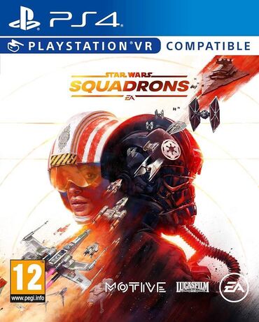 игры для ps 5: Оригинальный диск!!! Star Wars: Squadrons (PS4) позволит вам ощутить
