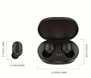 Qulaqcıqlar: Yeni Simsiz (Bluetooth) Qulaqcıqlar, rəng - Qara
