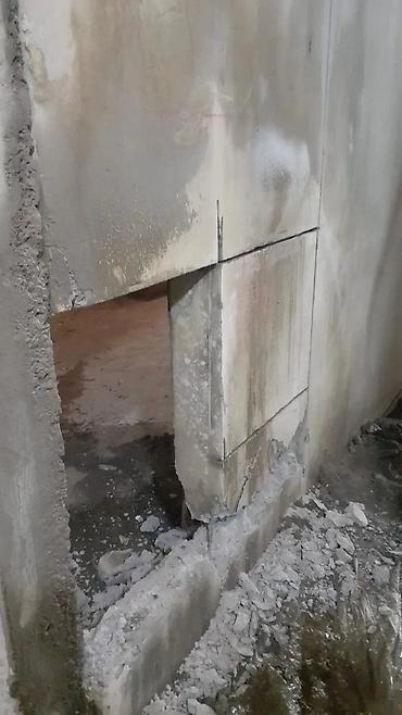 Beton işləri: Beton kəsimi və deşmə xidməti - Armaturlu beton, dəmir-beton, kərpic — 8