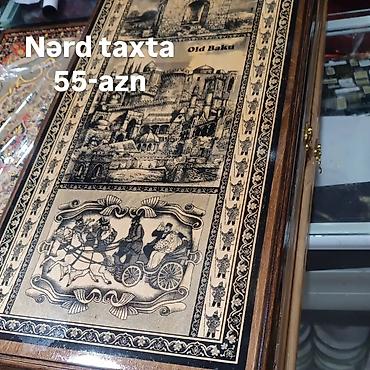 nerd zeri: Nərd taxtaları Hər növ hədiyyəlik Nərdlər Şahmatlar Ünvan Q Qarayev — 2