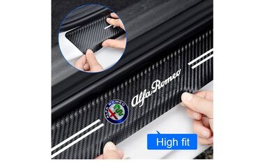 Tuning oprema: Stikeri za prag automobila - karbon ALFA ROMEO Stikeri za prag — 3