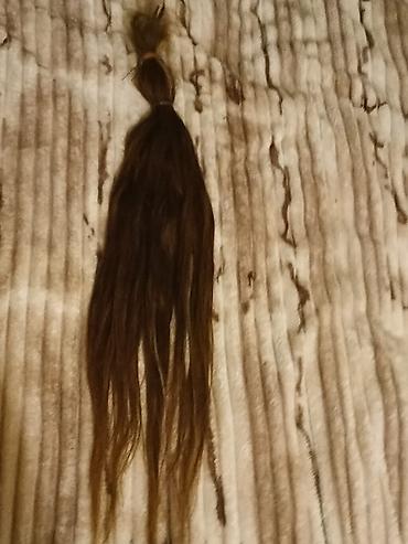 Gözəllik və sağlamlıq: Təbii insan saçı dəstləri – ponytail şəklində kəsilmiş - Tip: 100% — 3