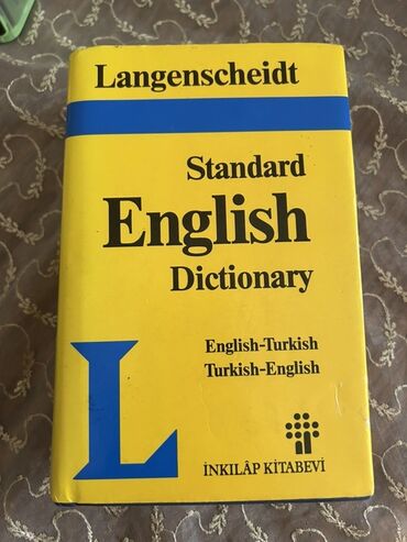 azerbaycan dili terminler lugeti: Langenscheidt Standard English Dictionary — English–Turkish /