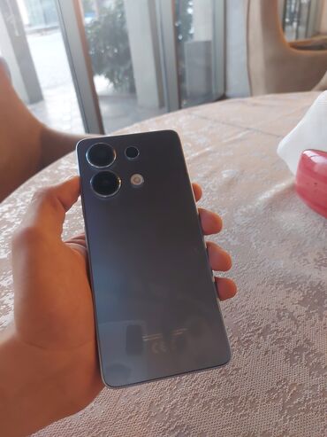 redmi telefonlari: Xiaomi Redmi Note 13, 128 GB, rəng - Mavi, 
 İki sim kartlı, Face ID, Sənədlərlə