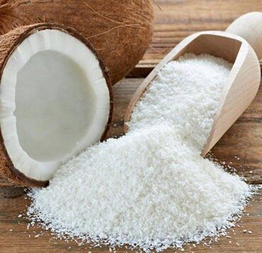 Крупы, мука, сахар: Кокосовая стружка Файн 45% жирности Кокосовая стружка — пищевой