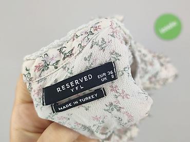 biale bluzki hm: Reserved YFL, Bluzka damska, rozmiar S — 4