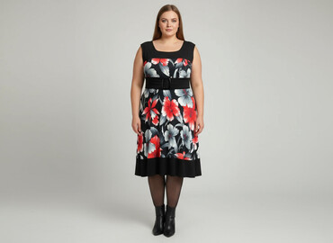 sukienki koktajlowe plus size zalando: Elégance, Сукня жіноча, розмір 5XL