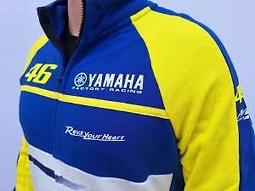 versace kacketi: Moto Duks VR46 mod.01 Moderan pamučni duks za ljubitelje moto sporta — 4