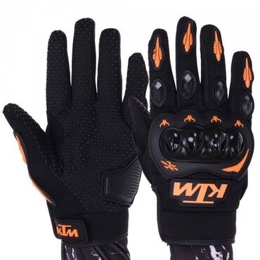 мотоперчатки: Мотоперчатки KTM черный-оранжевый