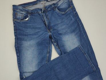spodnie jeansy dziury: Jeansy, Livergy, XL, stan - Dobry