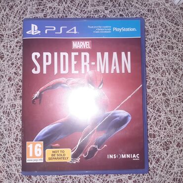 CD, DVD disklər və kassetlər: Marvel spider man ps4 Eng dili